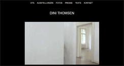 Desktop Screenshot of dini-thomsen.de