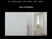 Tablet Screenshot of dini-thomsen.de